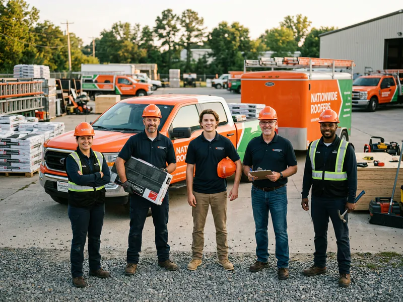 Natiowide Roofers - roof installation in Conroe near me